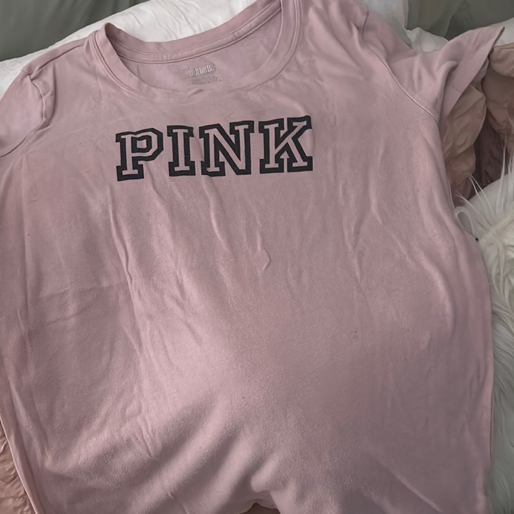 PINK Victoria's Secret Dusty Rose Tee